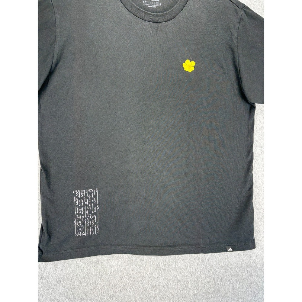 Adidas UAE Flower Tee (Gender Neutral) - Black XL - Picture 7 of 9